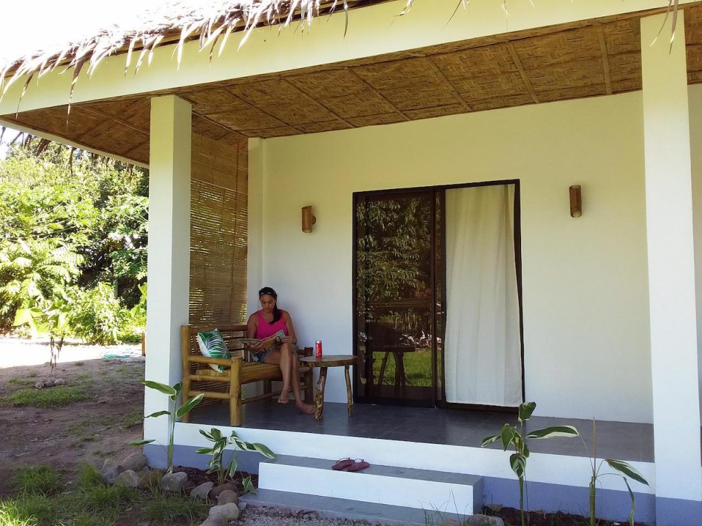 Private veranda