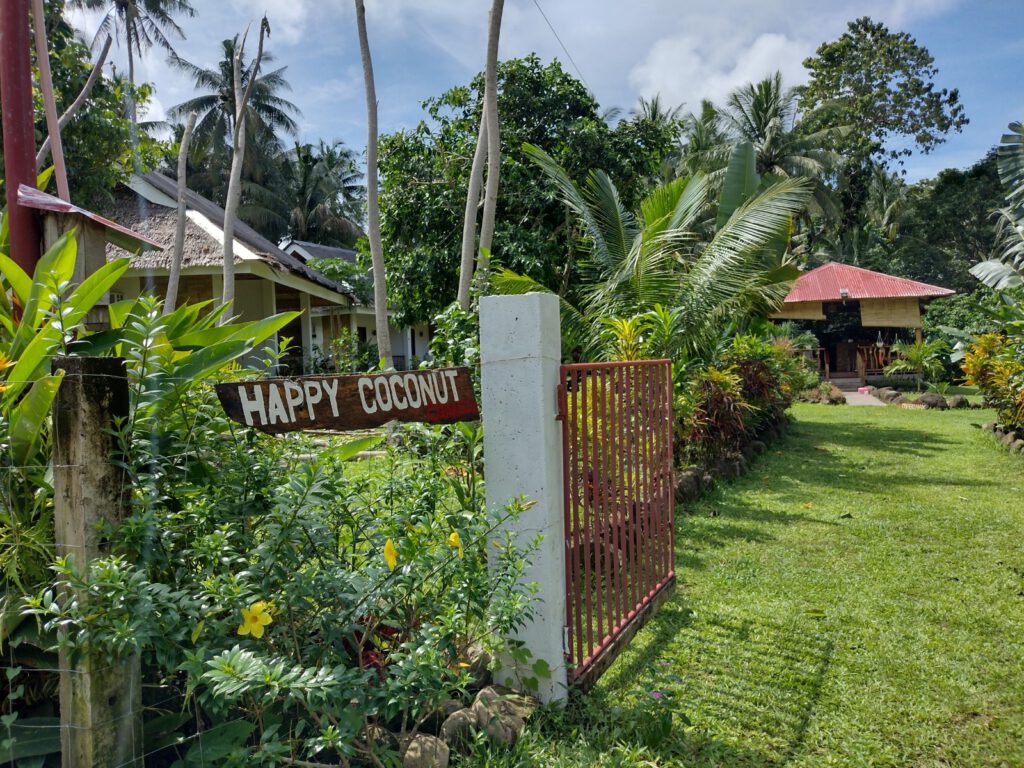Entrance Happy Coconut Camiguin
